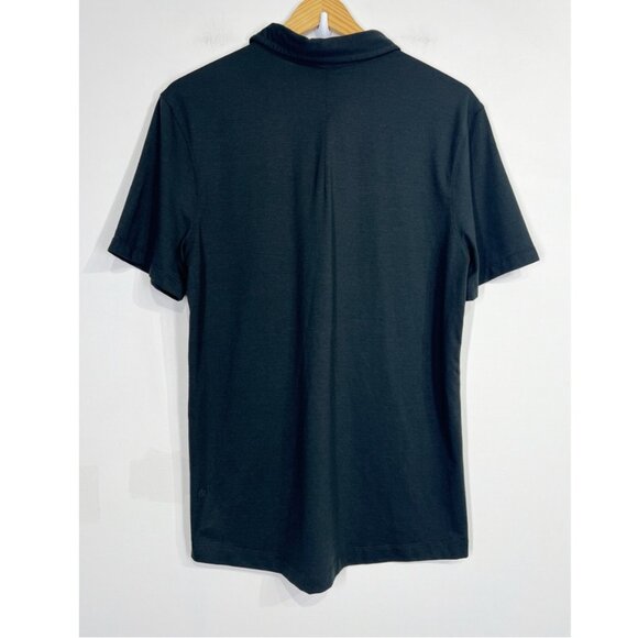 Lululemon Evolution Short-Sleeve Polo Shirt Black - Picture 3 of 6